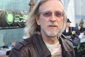 Jorge Cervantes senza il suo mitico travestimento ora che puo' mostrarsi in pubblico senza timore.